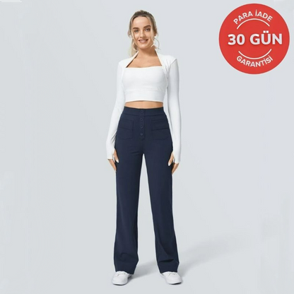 Ultra Esnek Bambu Pantolon